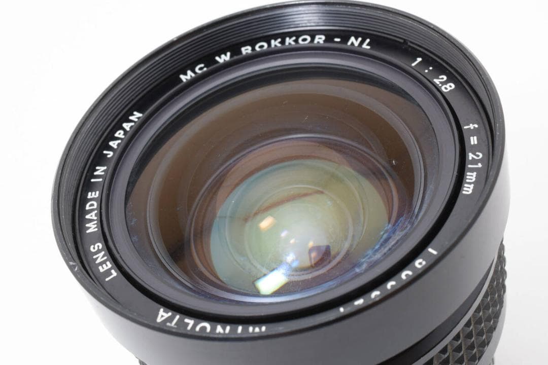 ミノルタ MINOLTA MC W.ROKKOR-NL 21mm F2.8 ミノルタ MINOLTA MC W.ROKKOR-NL 21mm F2.8