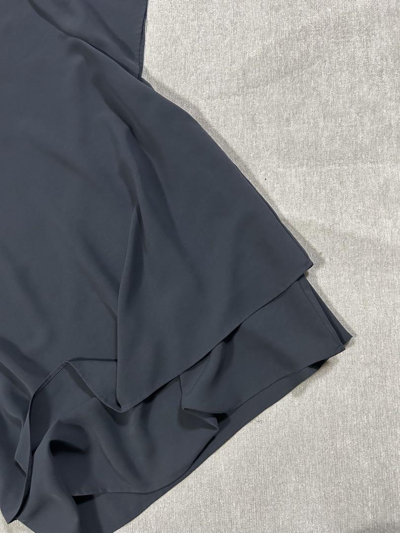 【極美品】theory luxe　シフォンブラウス　半袖　2枚仕立て 　ドレープ Theory luxe - 【theory luxe】 ELIANA HS 2枚仕立て