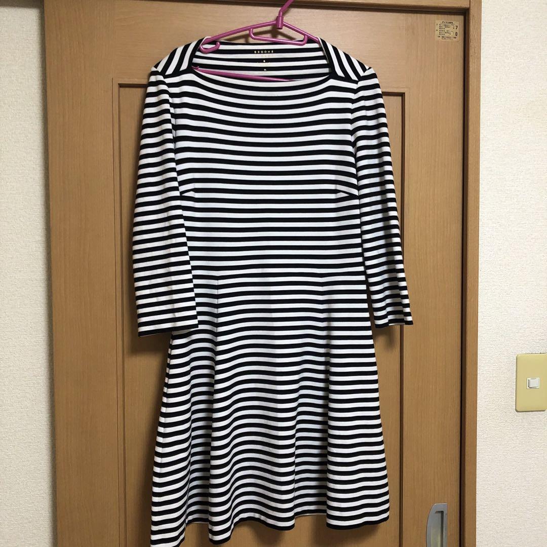 KATE SPADE ボーダーワンピース