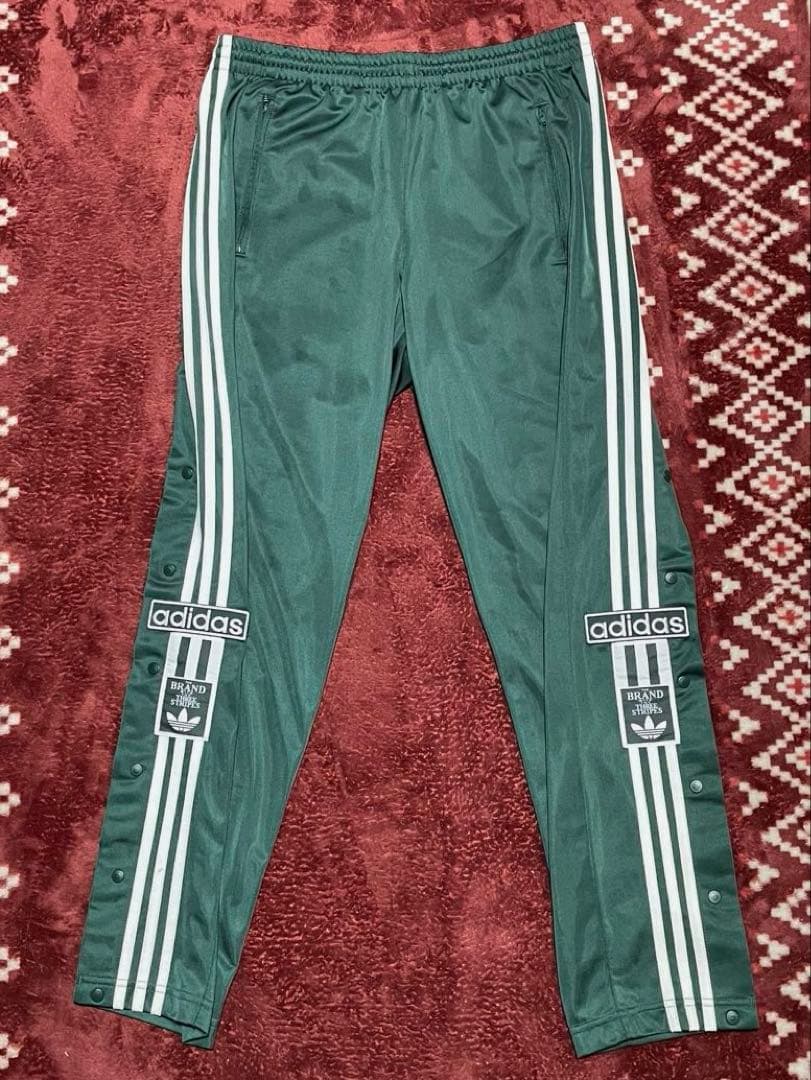 adidas originals アディブレイク ジャージ パンツ 緑 adidas originals アディブレイク ジャージ パンツ 緑