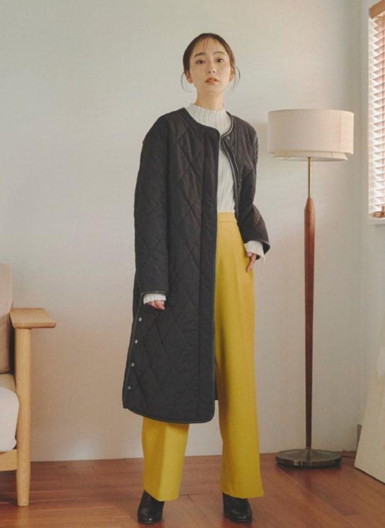 Doroite lautreamont タフタ中綿キルティングコート Doroite lautreamont タフタ中綿キルティングコート