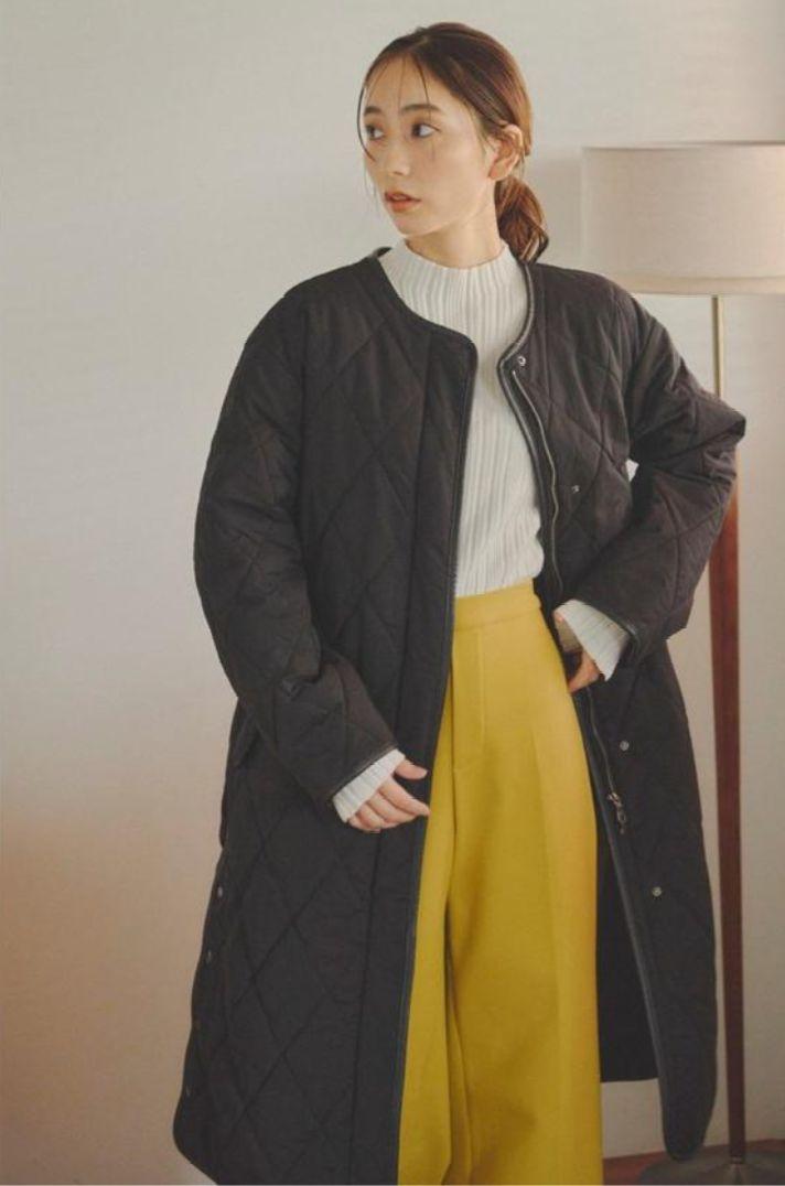 Doroite lautreamont タフタ中綿キルティングコート Doroite lautreamont タフタ中綿キルティングコート
