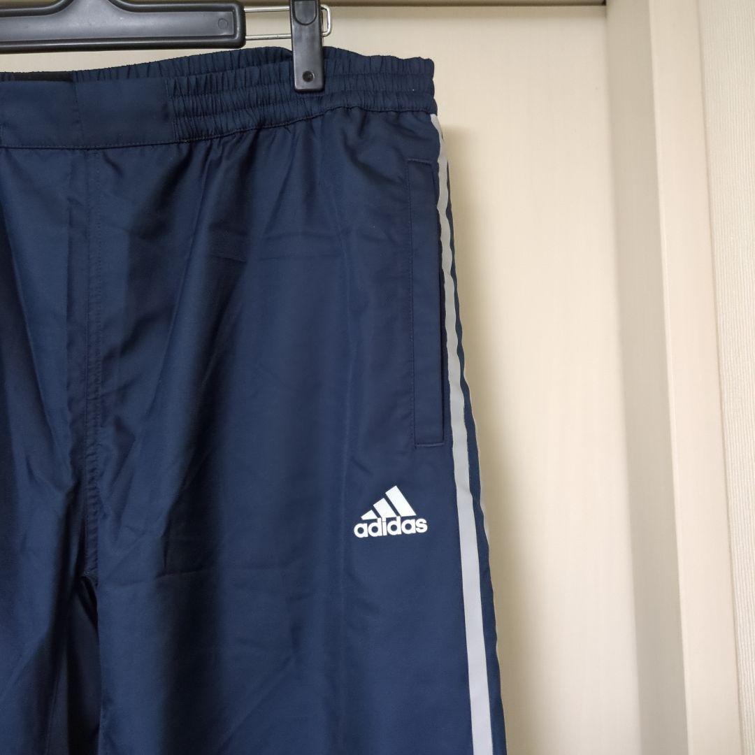【時間指定不可】 サイズ2XO】adidas ネイビー ピステ上下 CLIMAPROOF ウェア