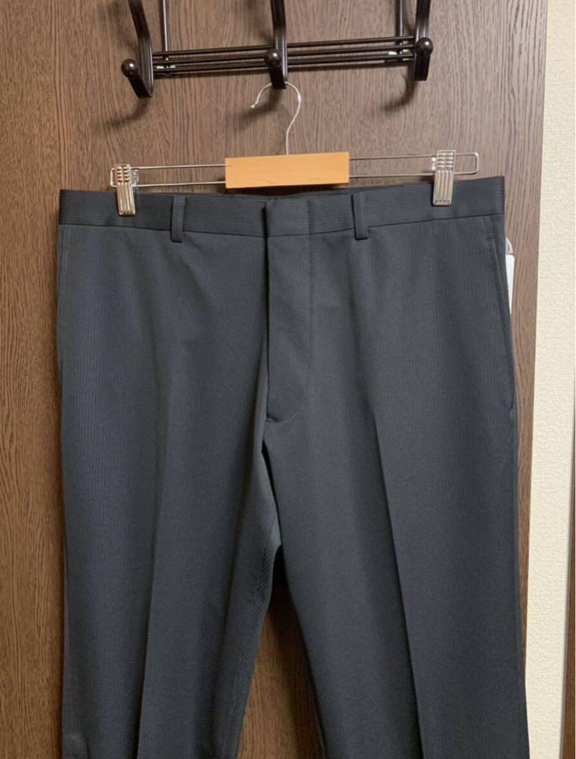 AB4新品未使用！ウォッシャブル2パンツ！ストレッチ！グレースーツ！極小訳