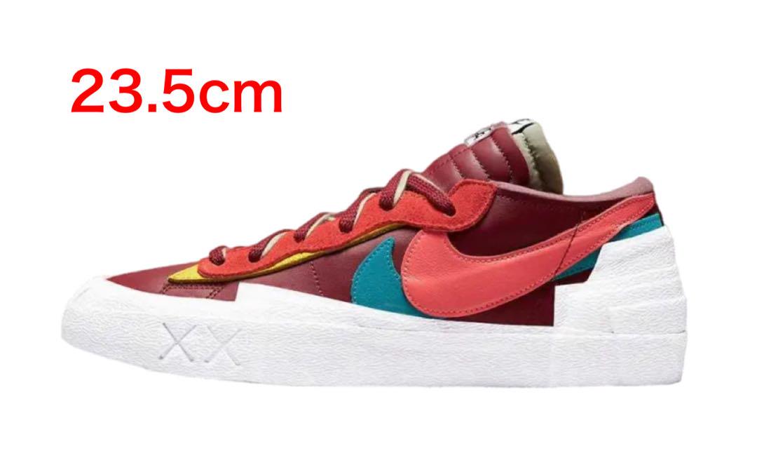 KAWS × sacai × Nike Blazer Low Team Red - メルカリ