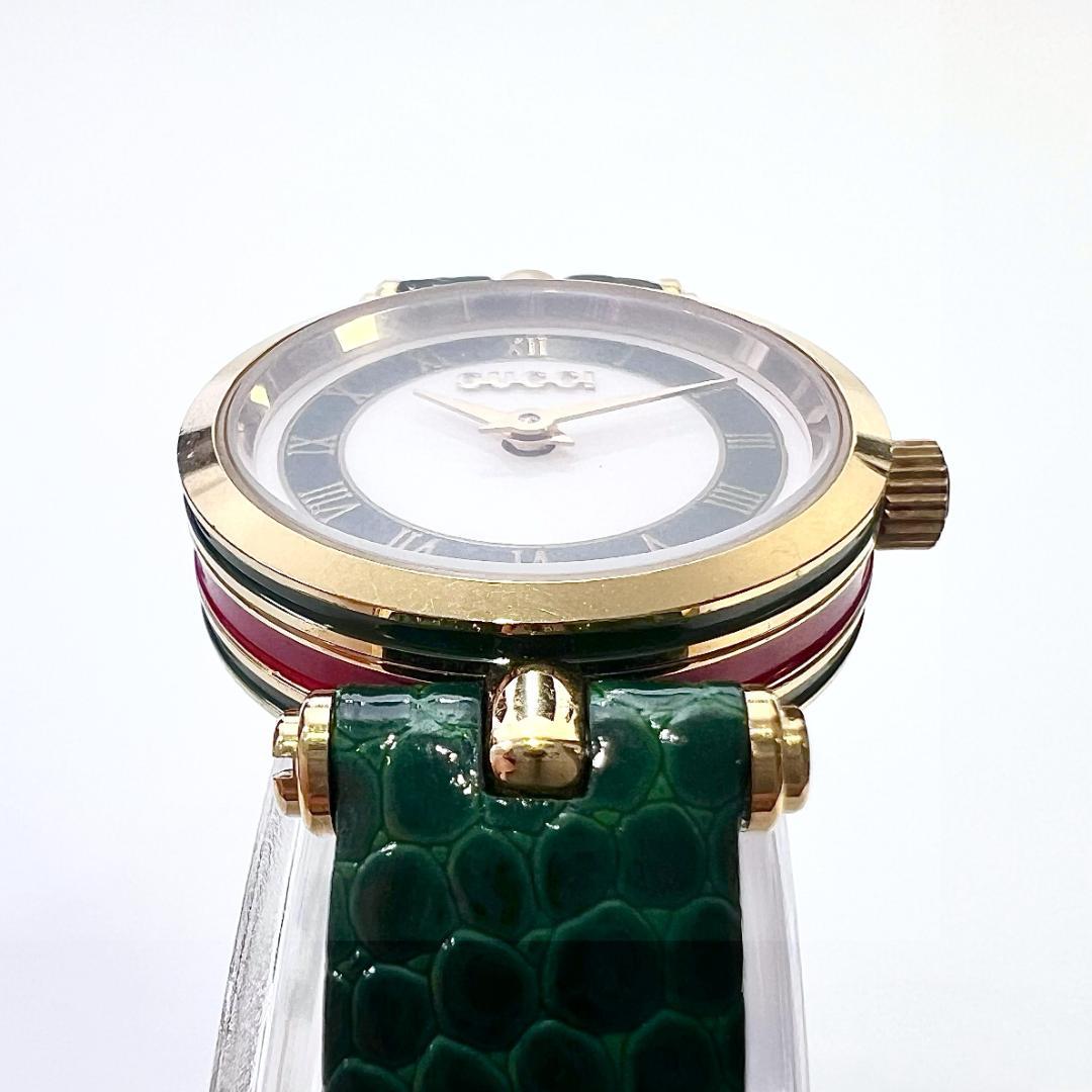 53-5☆美品☆ GUCCI グッチ 2000L 腕時計 シェリーライン