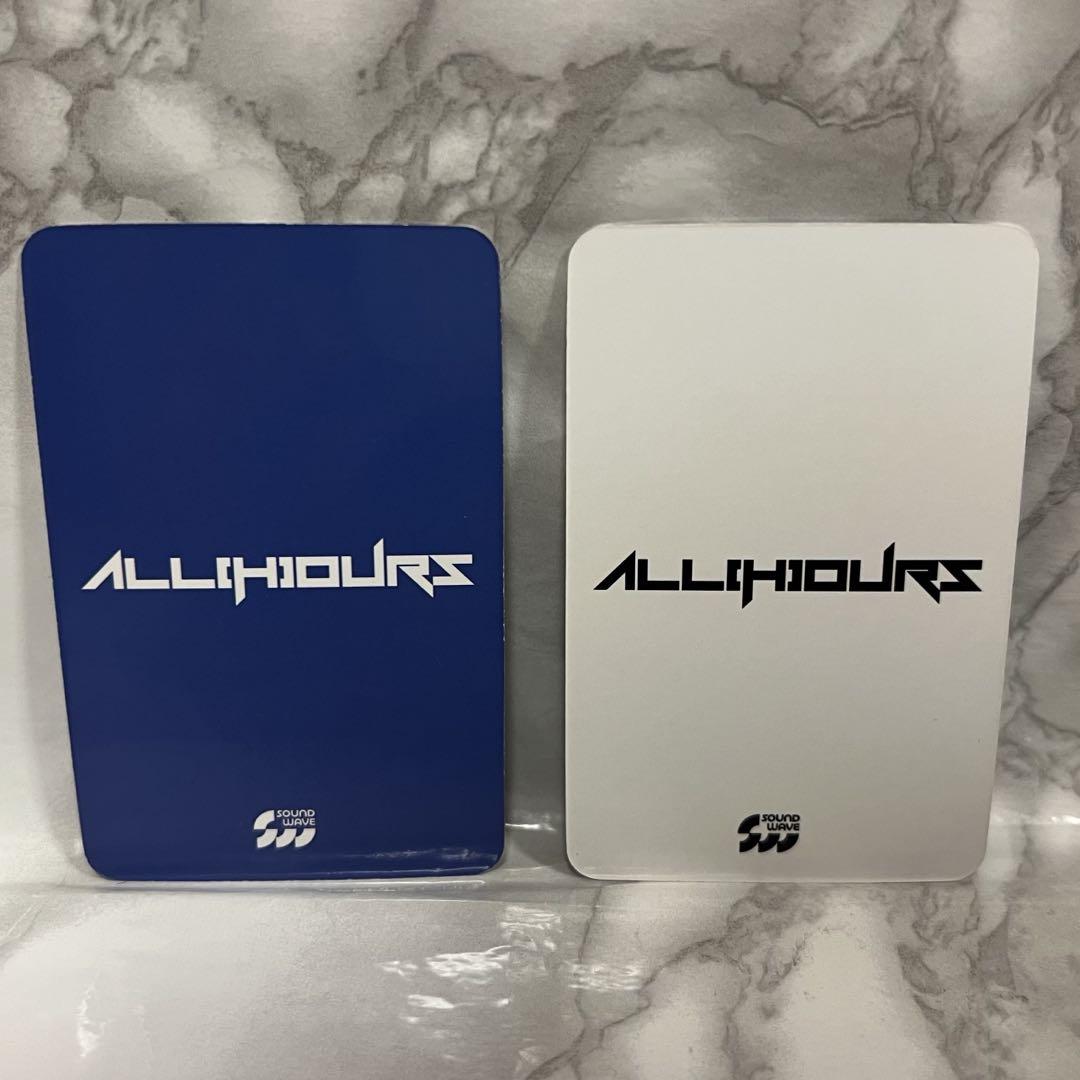 ALL(H)OURS 1st music 対面 トレカ まとめ セット
