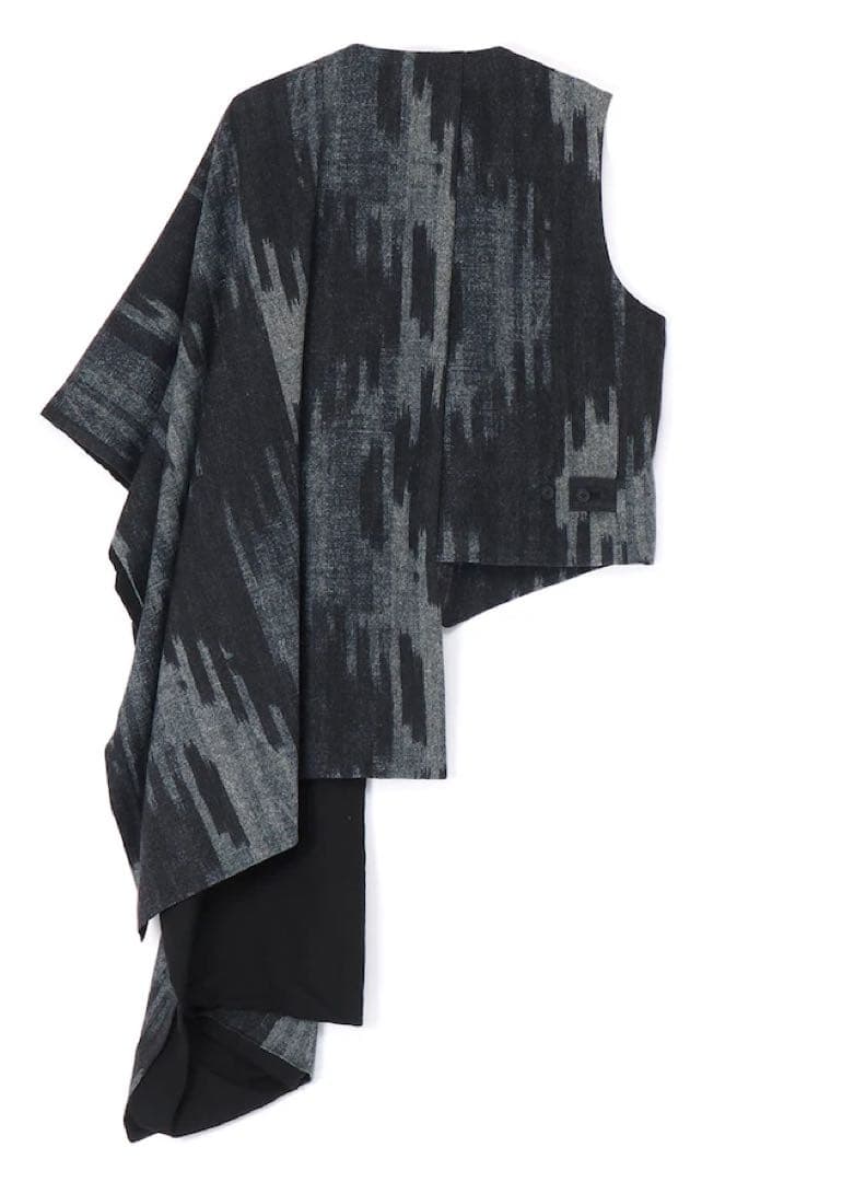 yohji yamamoto 23AW look7 ストールベストM WWW_HOMU-JOURNEY_COM