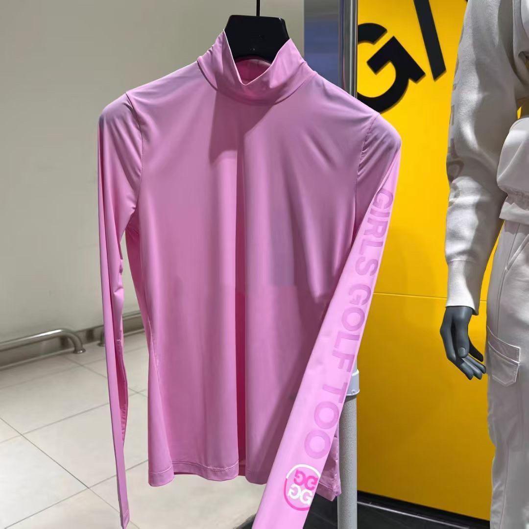 新品⇨値下❗️ジーフォア　ひんやり長袖インナー【ピンク／M】日焼け防止