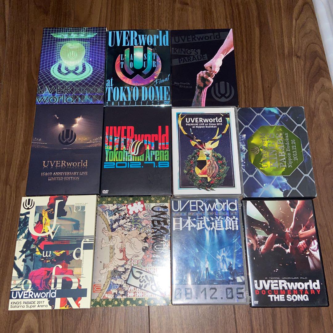 UVERworld ライブDVD BluRayセット
