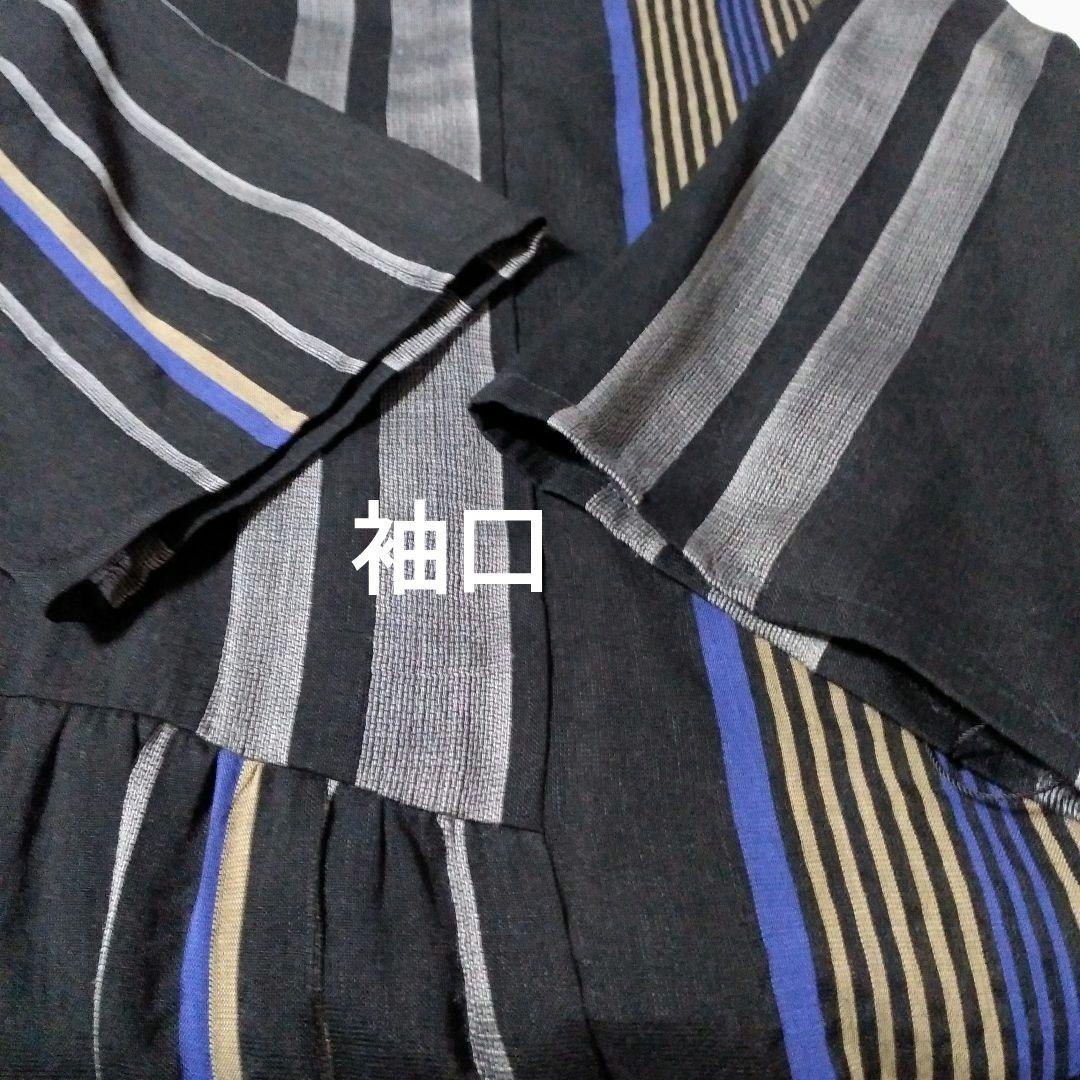 綿ワンピース 格子