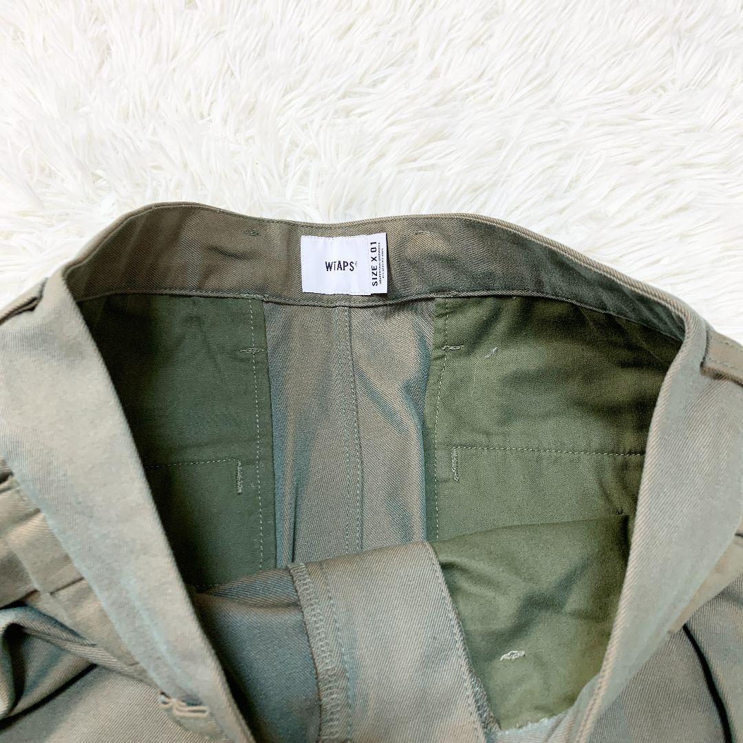 パンツ WTAPS TUCK/TROUSERS/RAPO.TWILL