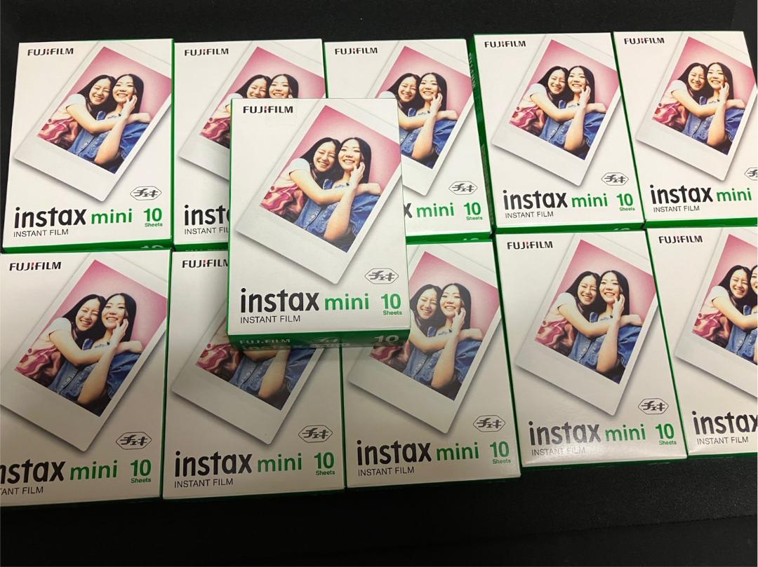 【110枚】instax mini チェキ フィルム jp1 11個