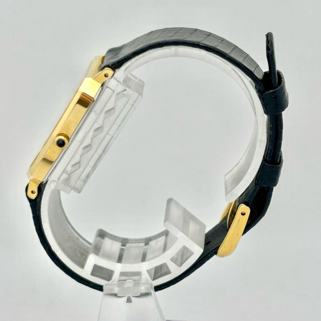 【外観美品/新品電池】 SEIKO Dolce ゴールド メンズ 腕時計