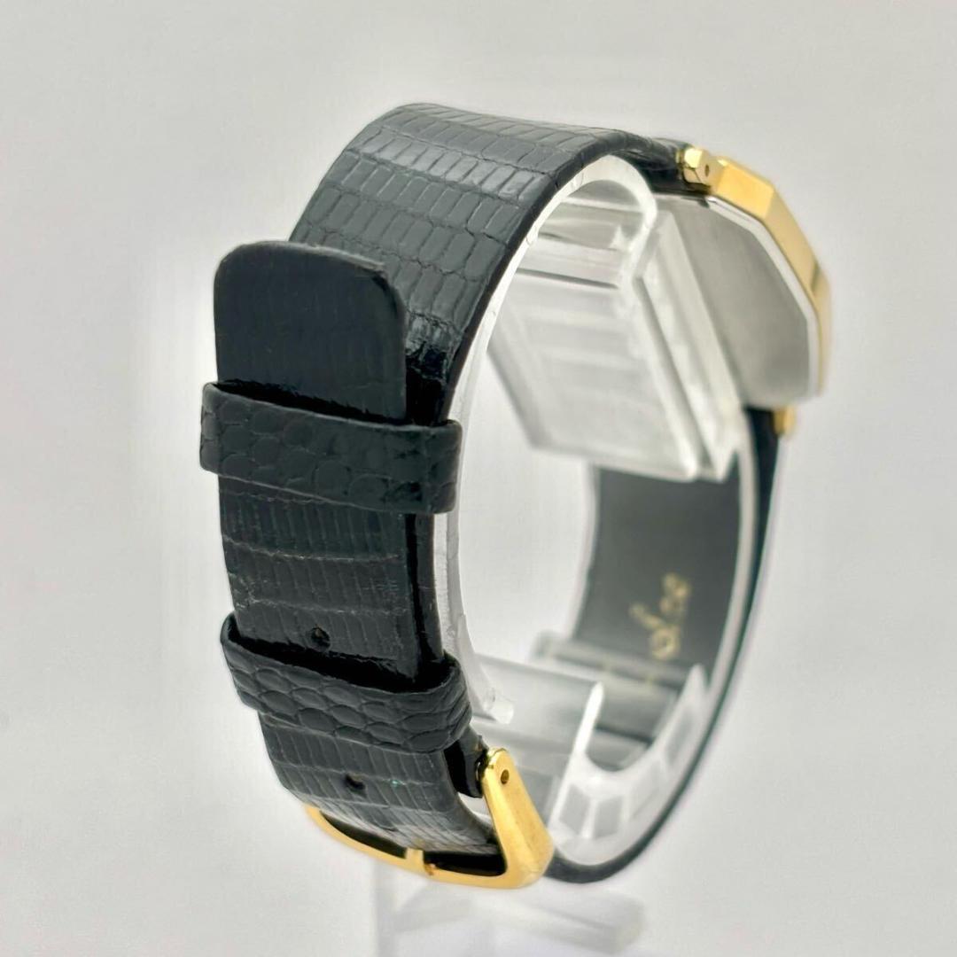 【外観美品/新品電池】 SEIKO Dolce ゴールド メンズ 腕時計