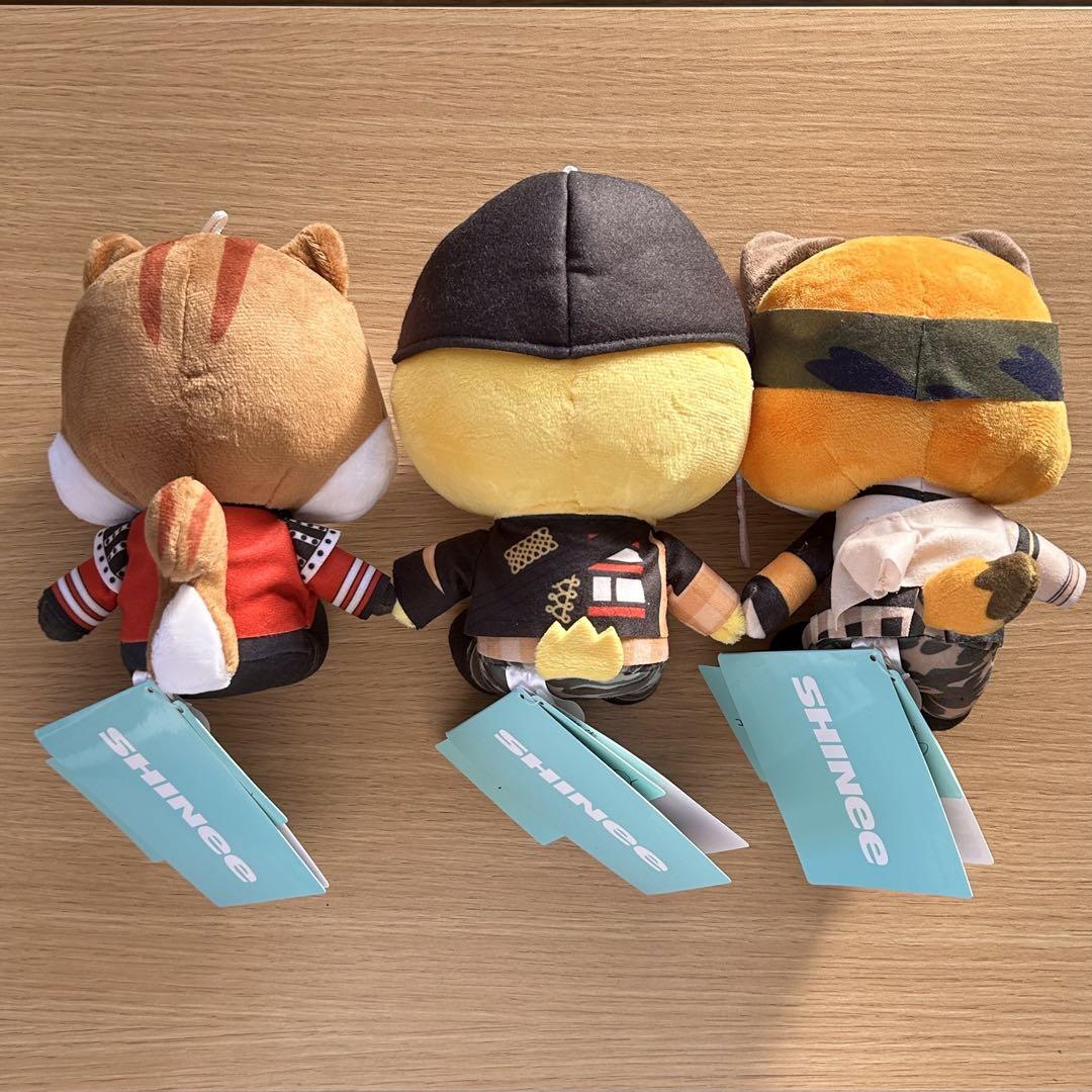 SHINee ちょこんとおすわりぬいぐるみ 全3種 ☆テミン キー ミノ
