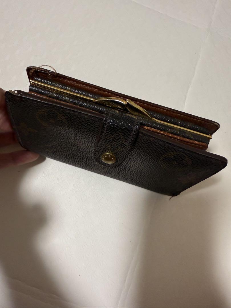 Louis Vuitton 二つ折り財布 ダークブラウン - メルカリ