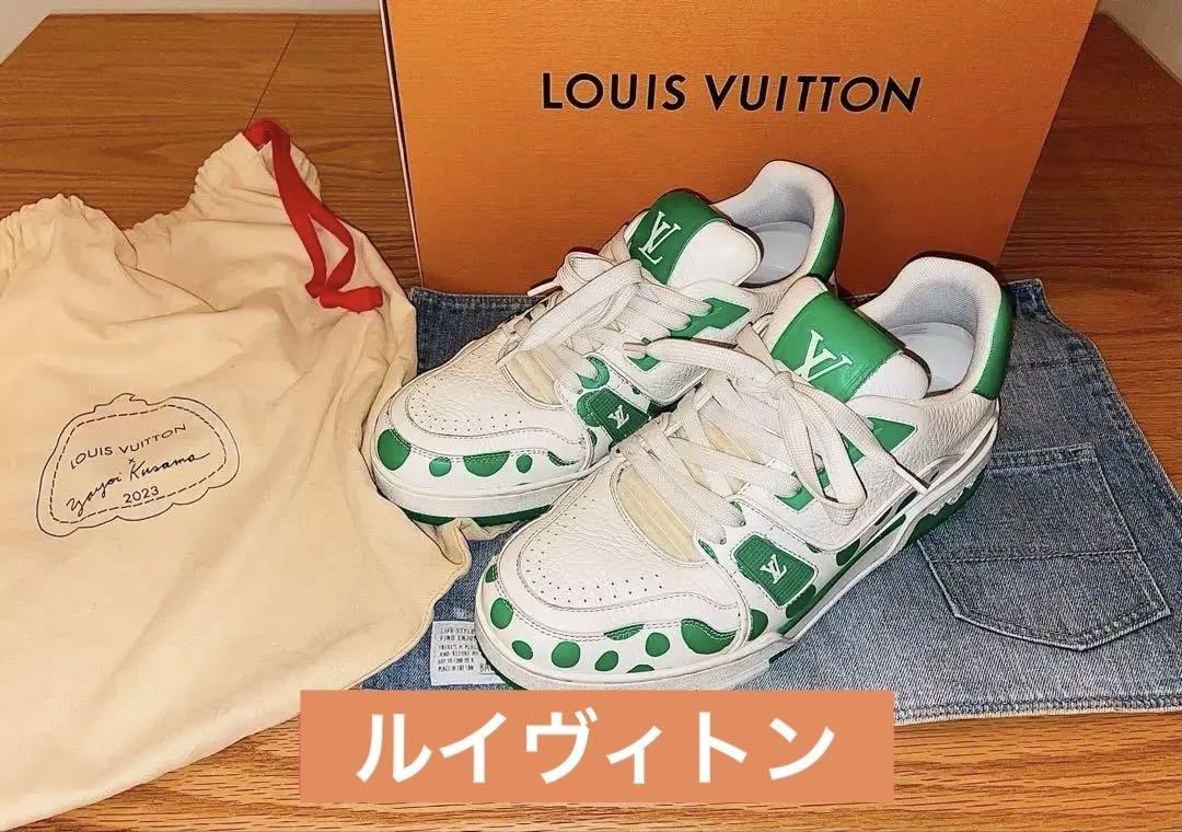 ルイヴィトンLV 草間彌生　コラボスニーカー　メンズ