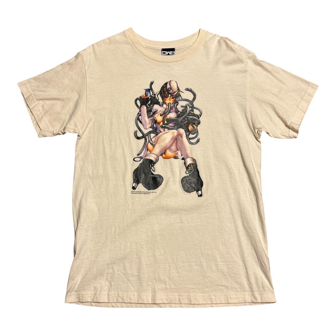士郎正宗×chillweeb アニメ tシャツ