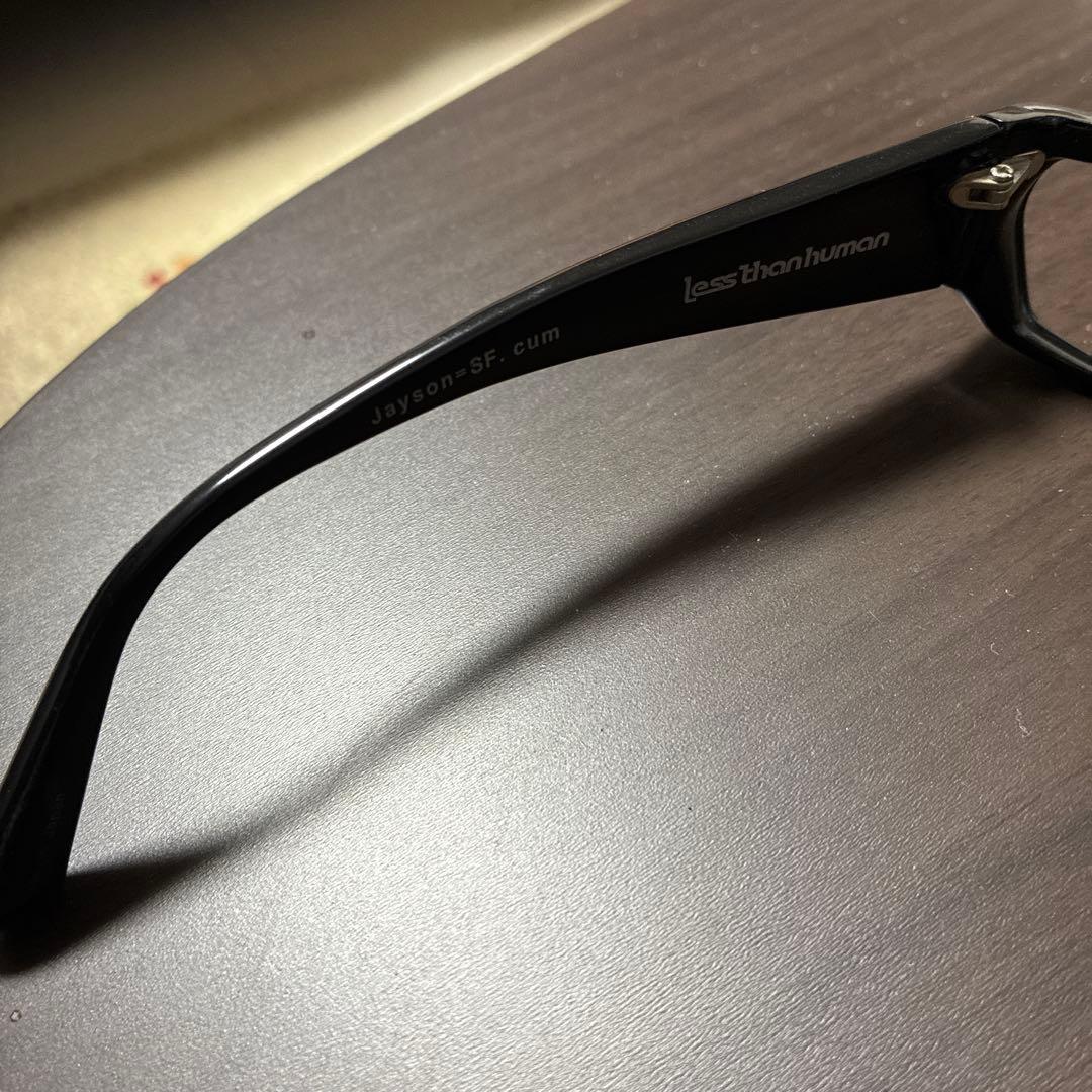 less than human メガネ フレームのみ less than human メガネ フレームのみ