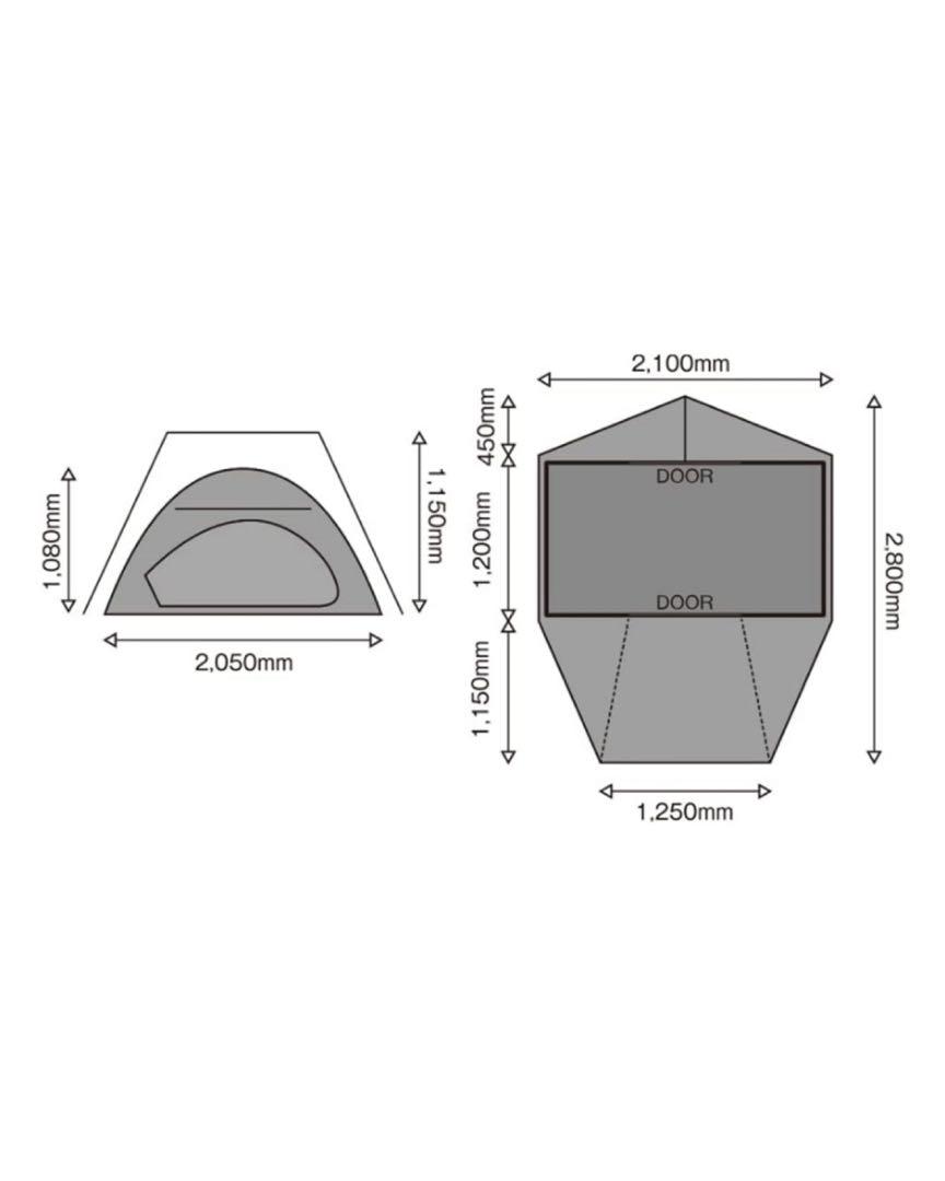テンゲルコンパクト　ライト　tent-Mark DESIGNS