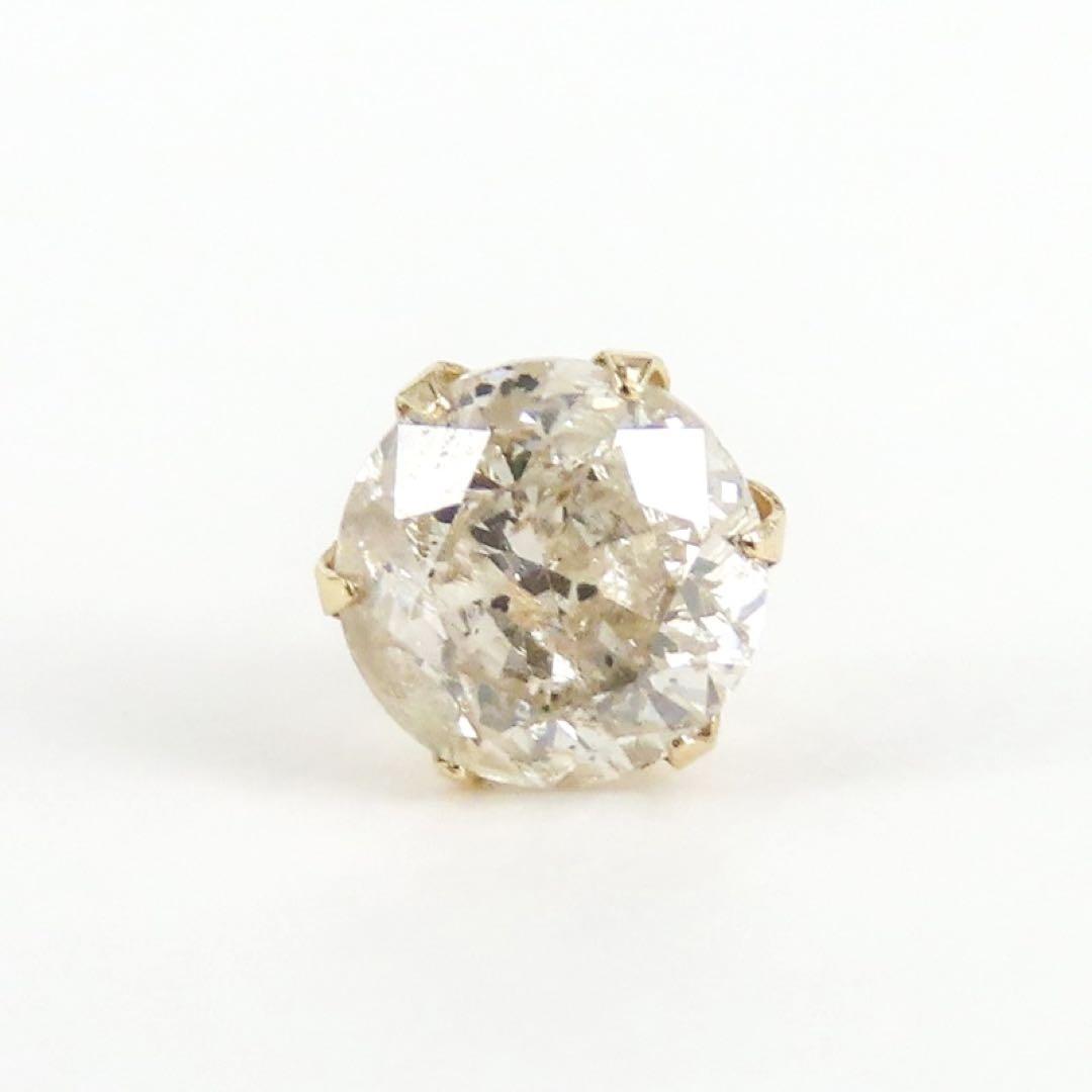 a*i様 【本物保証】K10YG 天然ダイヤモンド 0.50ct ピアス（片耳）