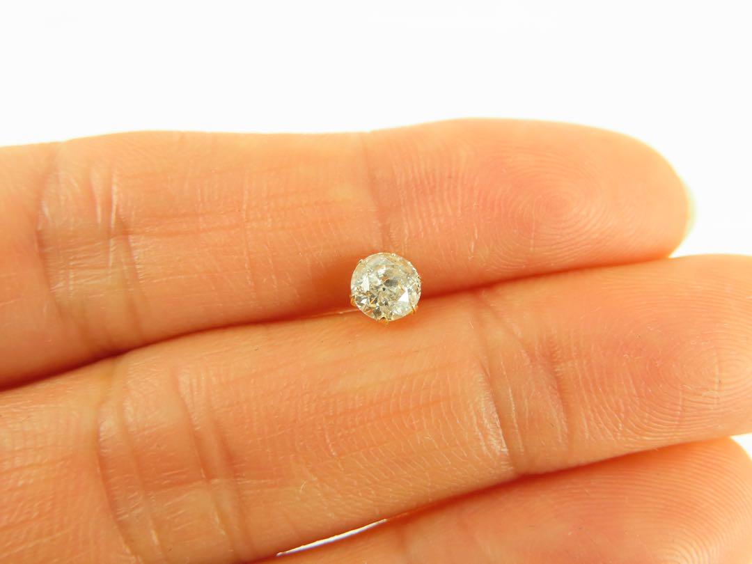 a*i様 【本物保証】K10YG 天然ダイヤモンド 0.50ct ピアス（片耳）