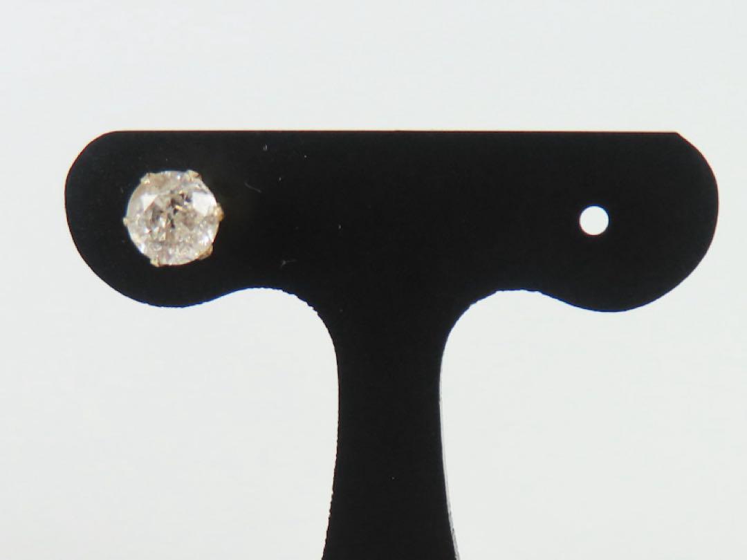 a*i様 【本物保証】K10YG 天然ダイヤモンド 0.50ct ピアス（片耳）