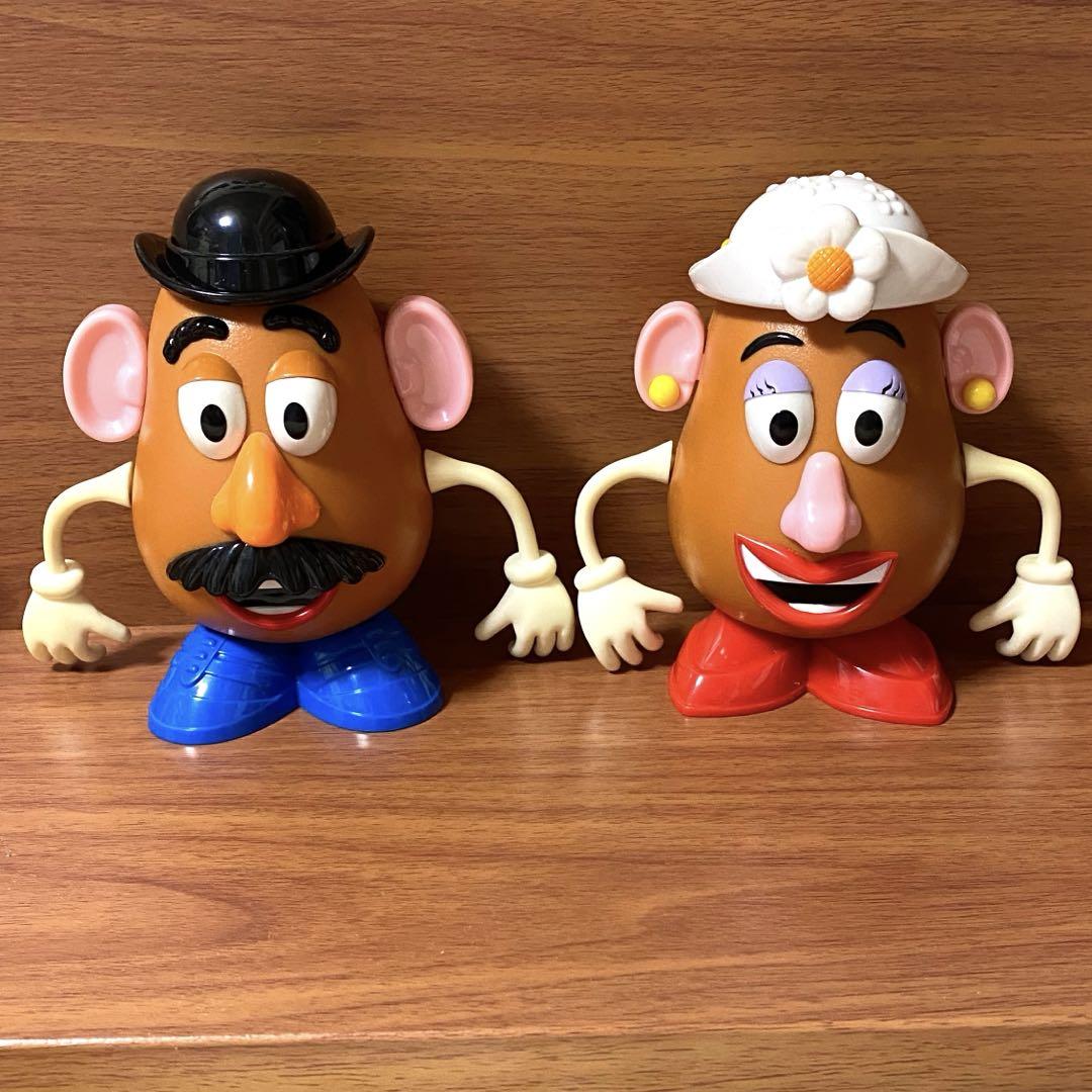 ディズニー　トイストーリー　ミスターポテトヘッド　ミセスポテトヘッド フィギュア