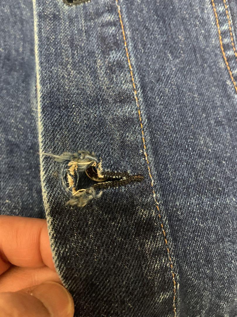 濃紺 99年製 Levis リーバイス 70505 Gジャン 3rd サード L