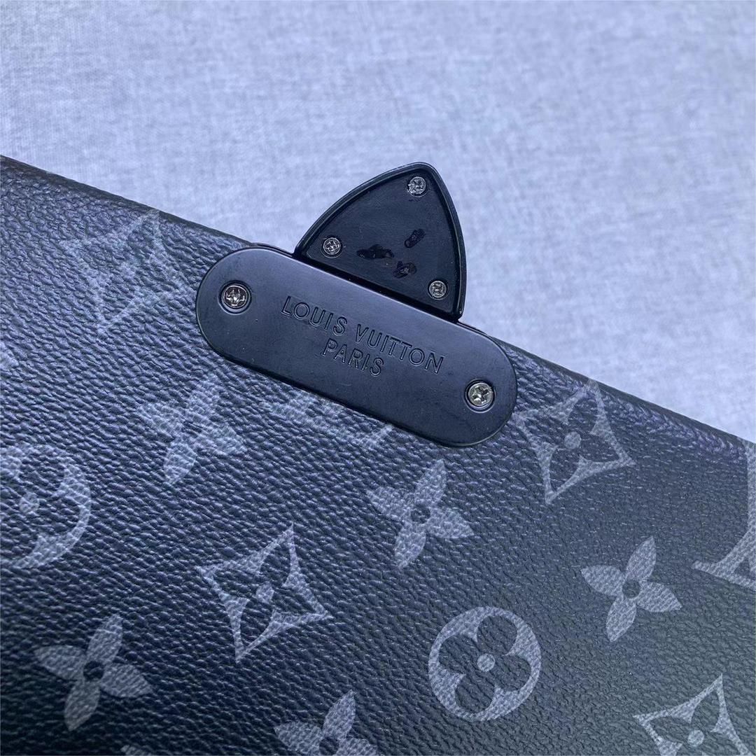 ルイヴィトンサコッシュ【LV】、レザーメッセンジャーバッグ 斜