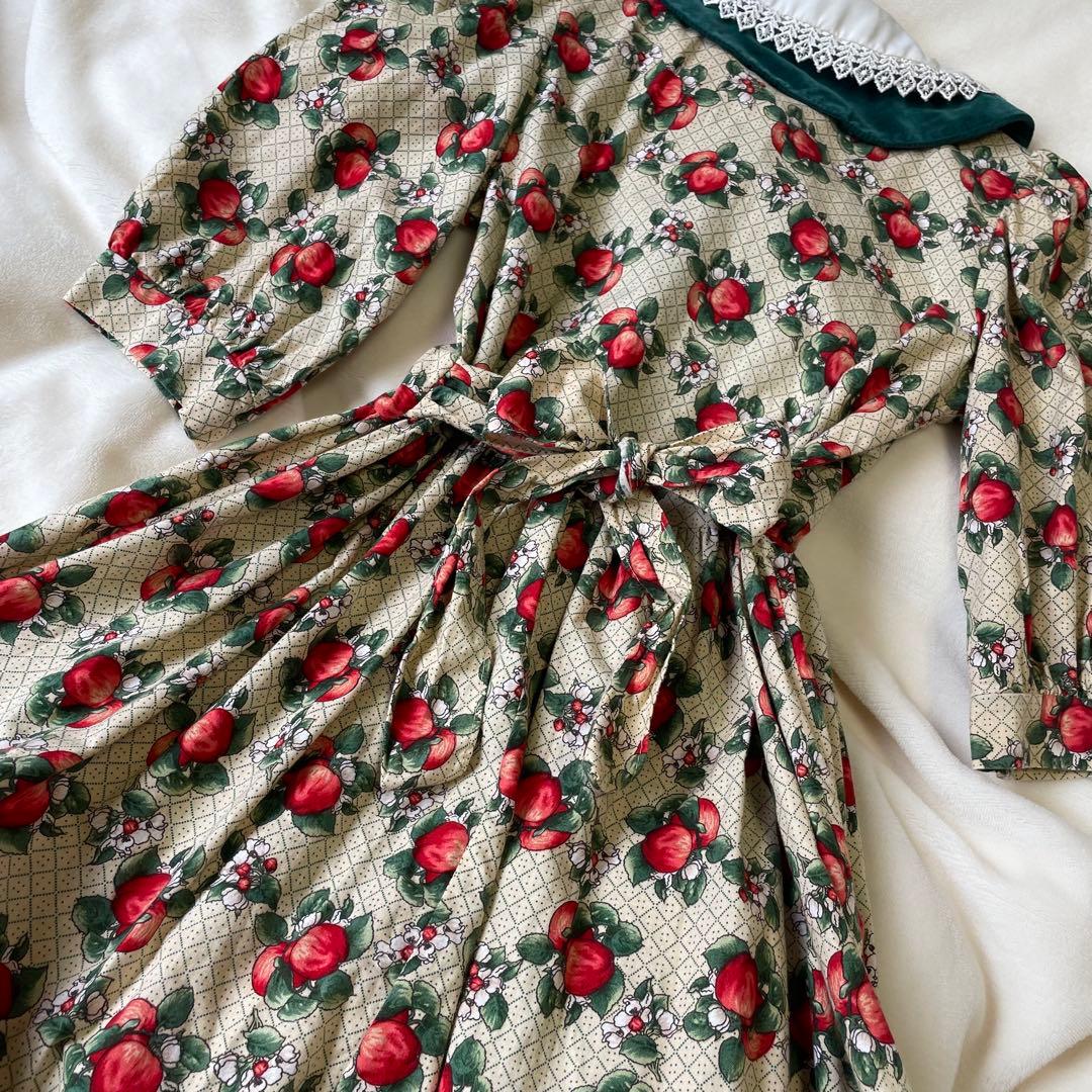 工房直送価格! 古着屋 希少!一点物 カナダ製 ワンピース