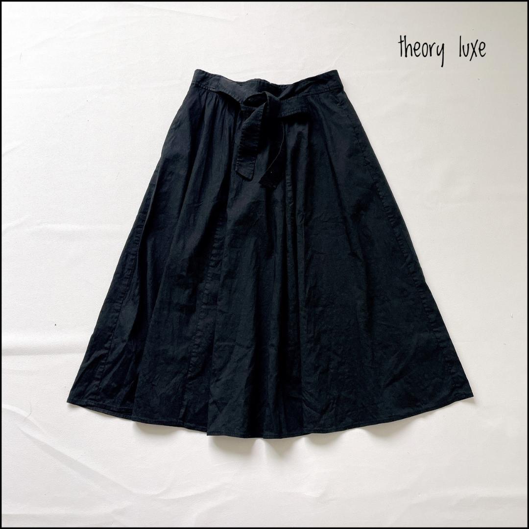 【美品】theoryluxe 夏のオシャレを楽しく！大人な雰囲気の可愛いスカートスカート