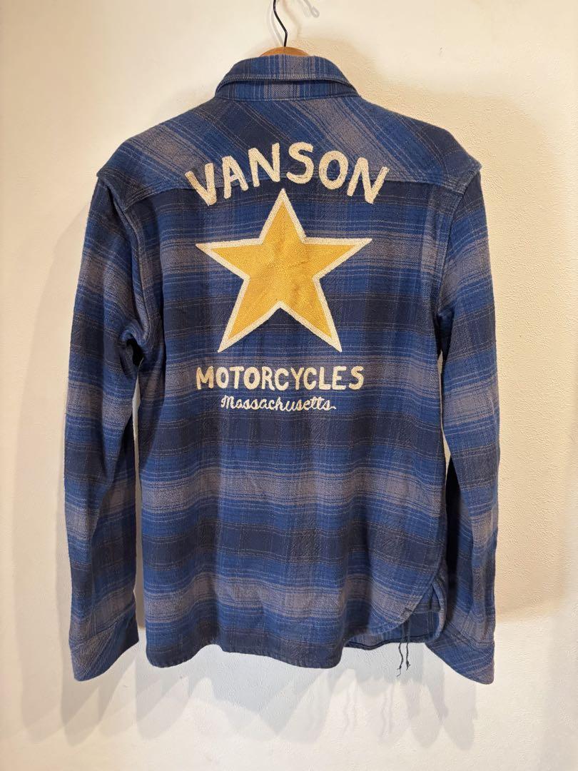 VANSON ワンスター ネルシャツ バンソン