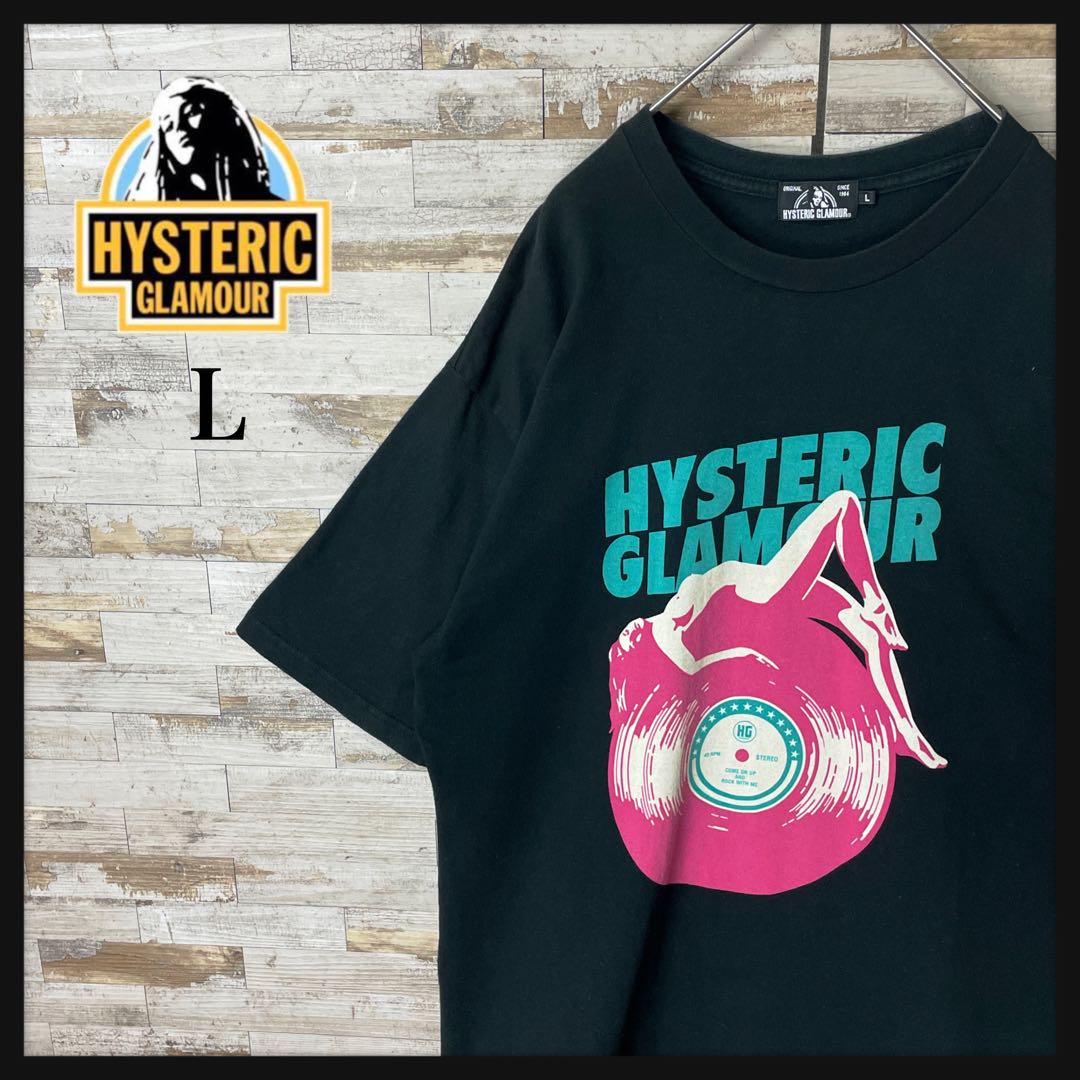1739 U【人気モデル】ヒステリックグラマー☆ヒスガールビッグロゴTシャツ美品