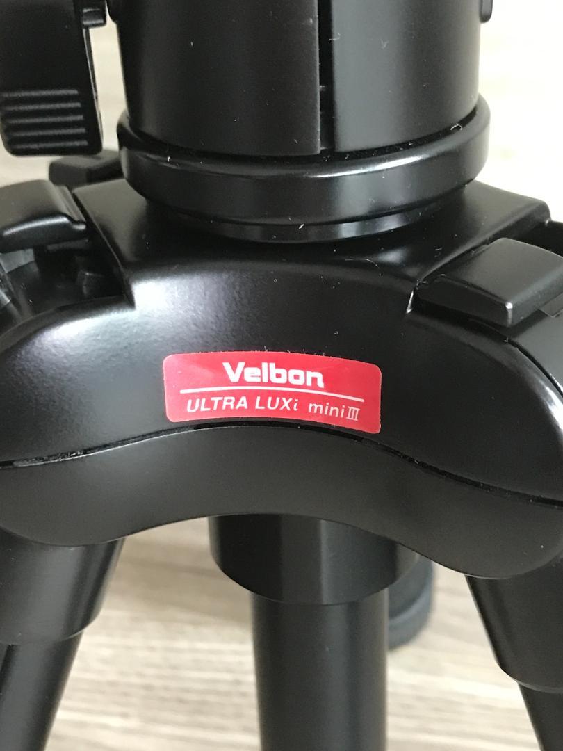 ☆ほぼ未使用☆Velbon ULTRA LUXi mini III 三脚 - メルカリ