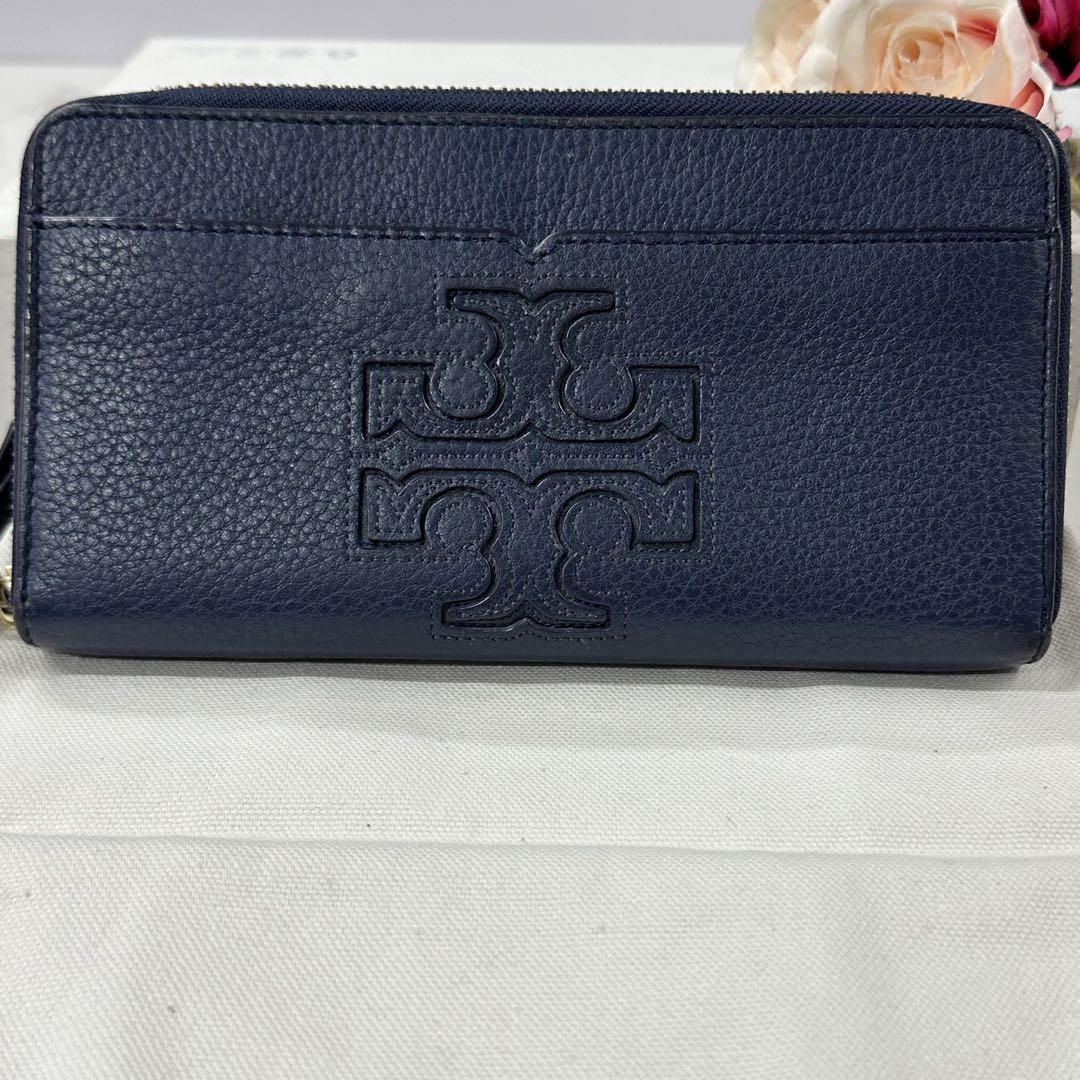新品同様‼️ トリーバーチ　TORYBURCH 財布　長財布　ラウンドファスナー