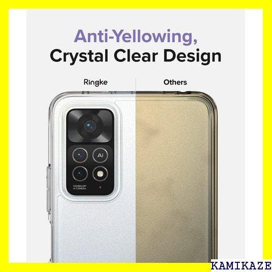 ☆送料無料 Ringke Xiaomi Redmi Not Clear 971 iPhoneアクセサリー
