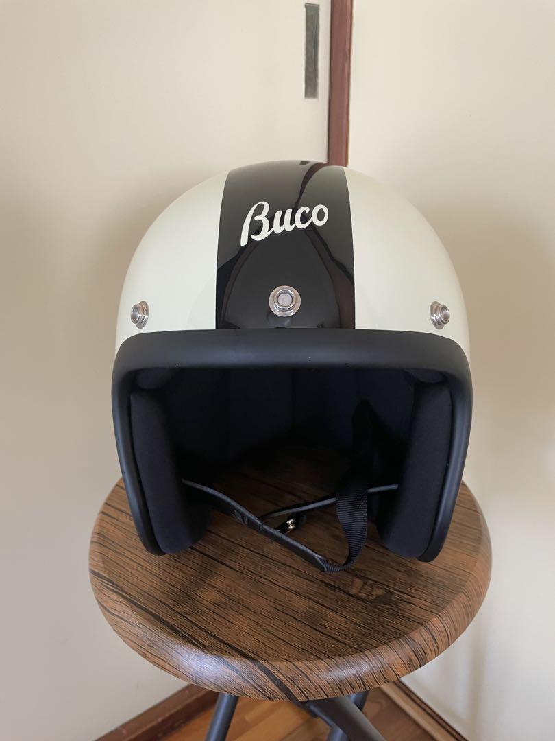 Buco ジェットヘルメット ホワイト・ブラック