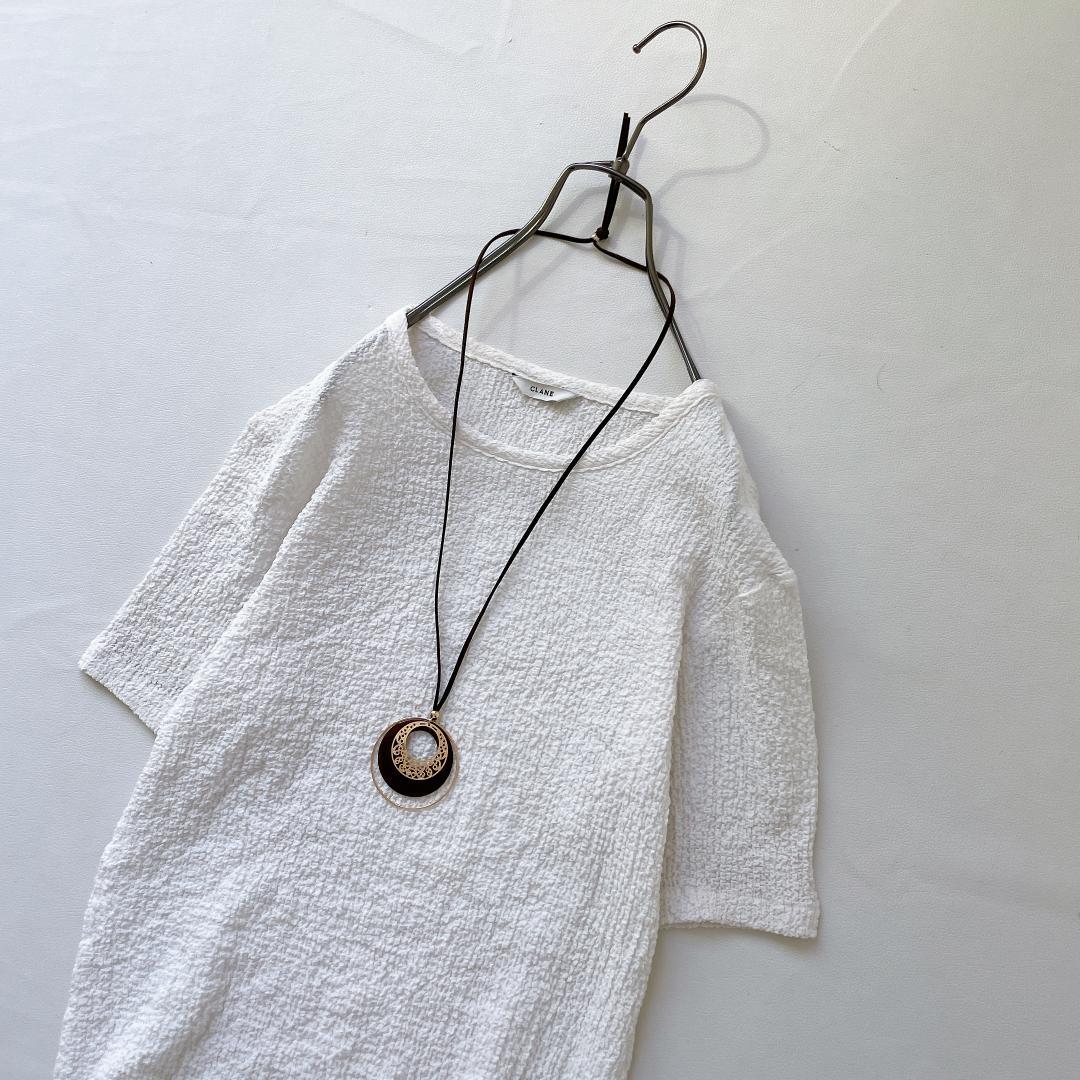 【美品】CLANE 着るだけで華奢見え！着心地も◎で可愛い万能トップス