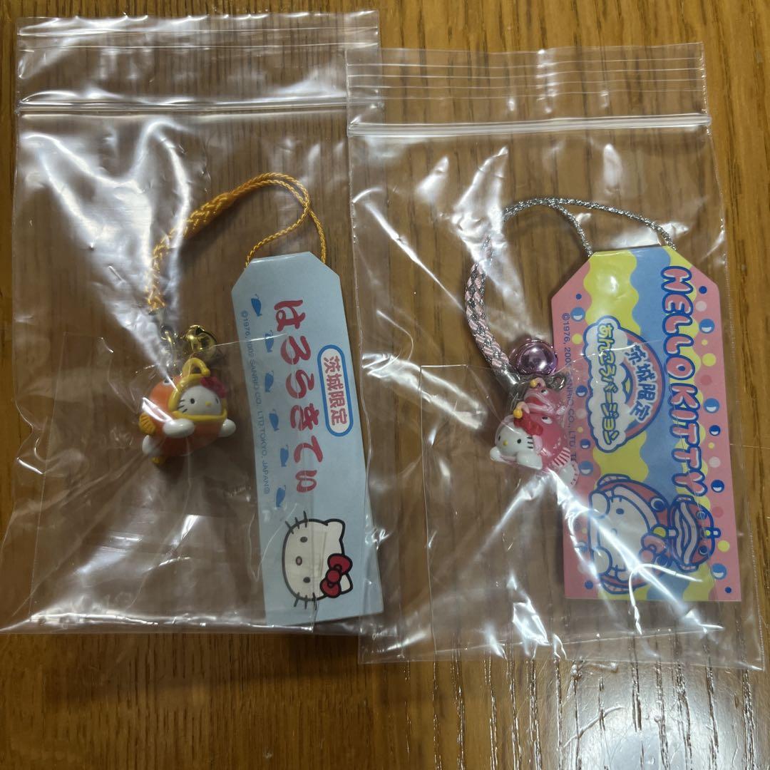 美品  キティ 根付け メルカリ - あんこう 茨城限定 ストラップ
