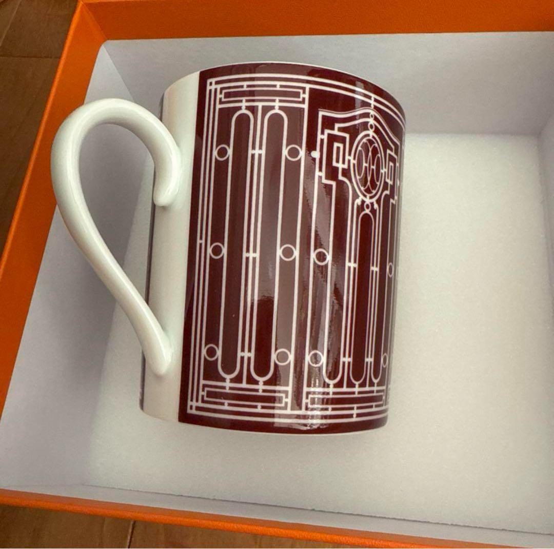 エルメス マグカップ Hデコ ルージュHERMES