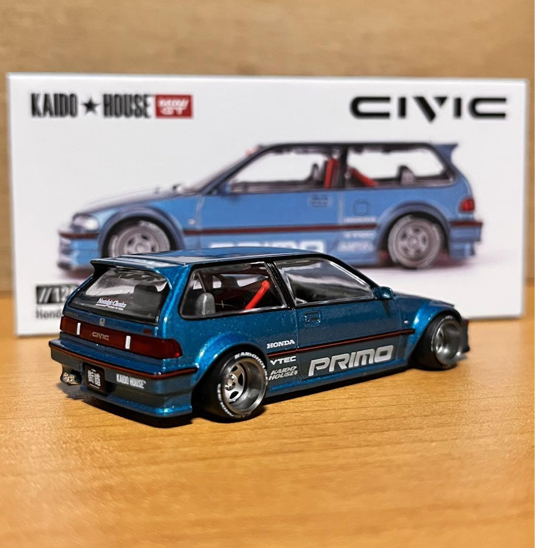 【チェイス】街道ハウス ホンダ シビック EF 街道ワークス V1 楽天市場】KAIDO HOUSE - HONDA CIVIC (EF) KAIDO WORKS V1 街道