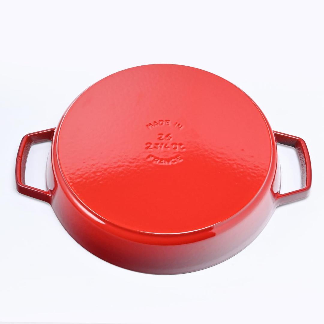 楽天市場】staub ラウンド 両手フライパン 26cmの通販