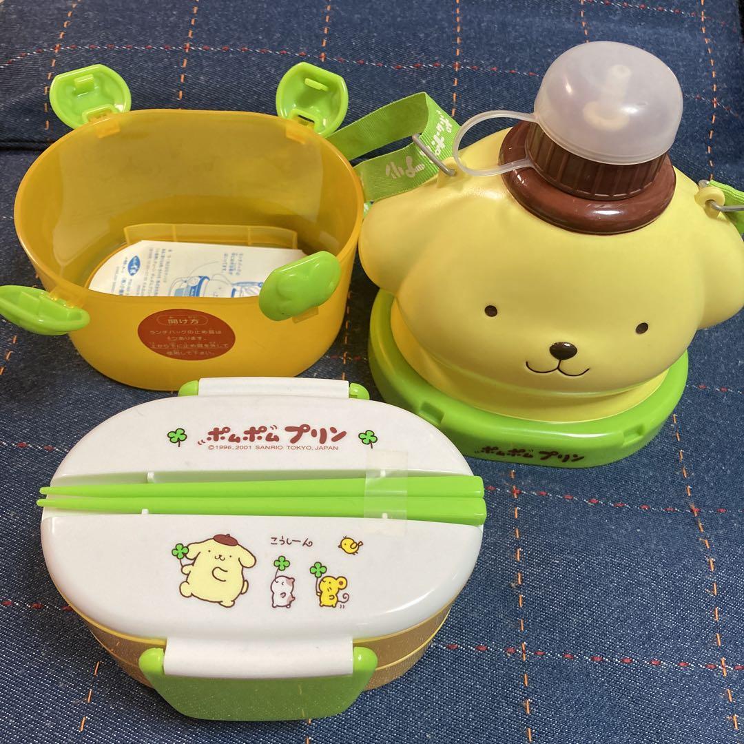 小僧寿し　水筒＆弁当箱　ポムポムプリン＆ハローキティ　セット Amazon | ポムポムプリン キティちゃん 水筒付き弁当箱 ランチ