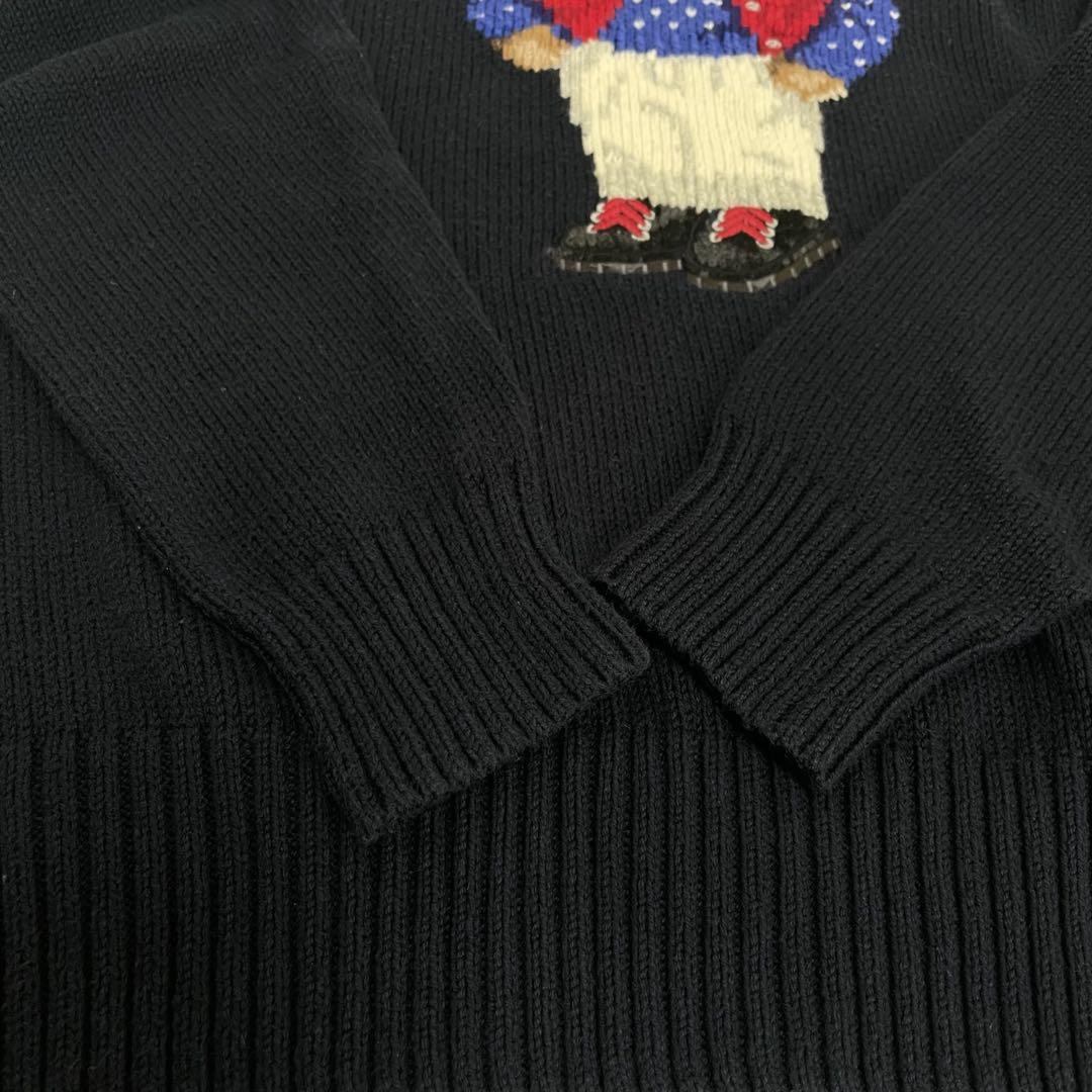 ポロラルフローレン ポロベア ニット トップス ネイビー XL 長袖