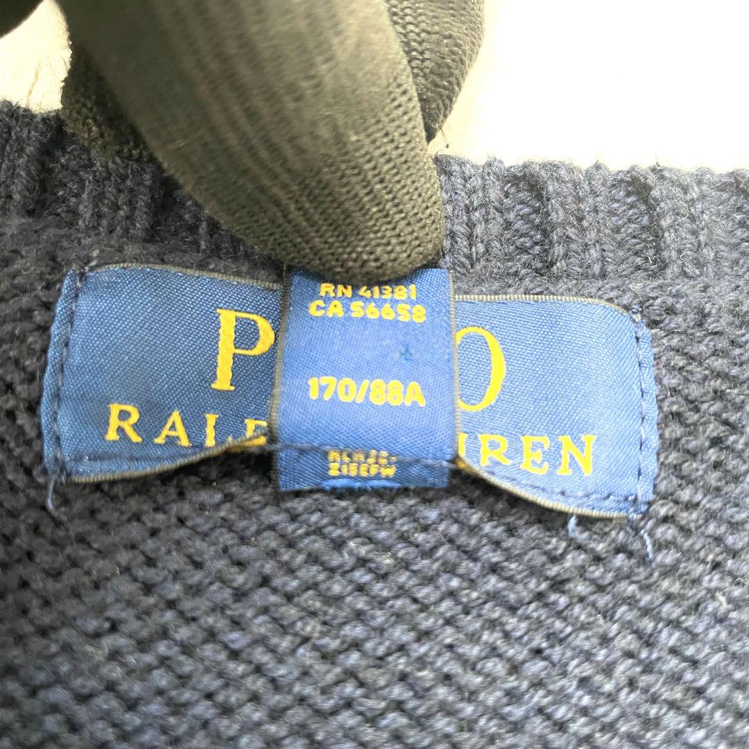ポロラルフローレン ポロベア ニット トップス ネイビー XL 長袖
