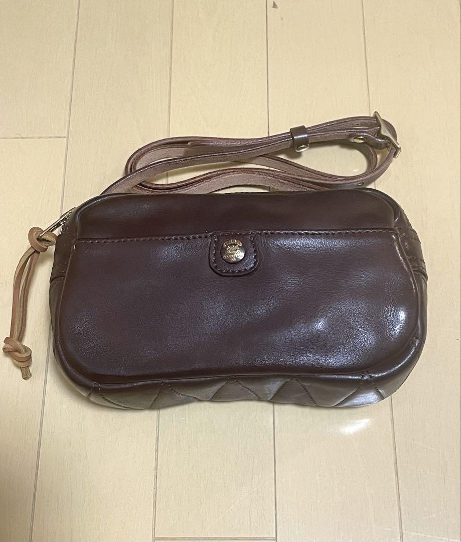 【限定価格セール！】 rrl ダブルアールエル ミニショルダーレザーバッグ ポーチ バッグ