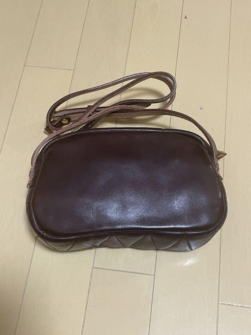 rrl ダブルアールエル ミニショルダーレザーバッグ ポーチ