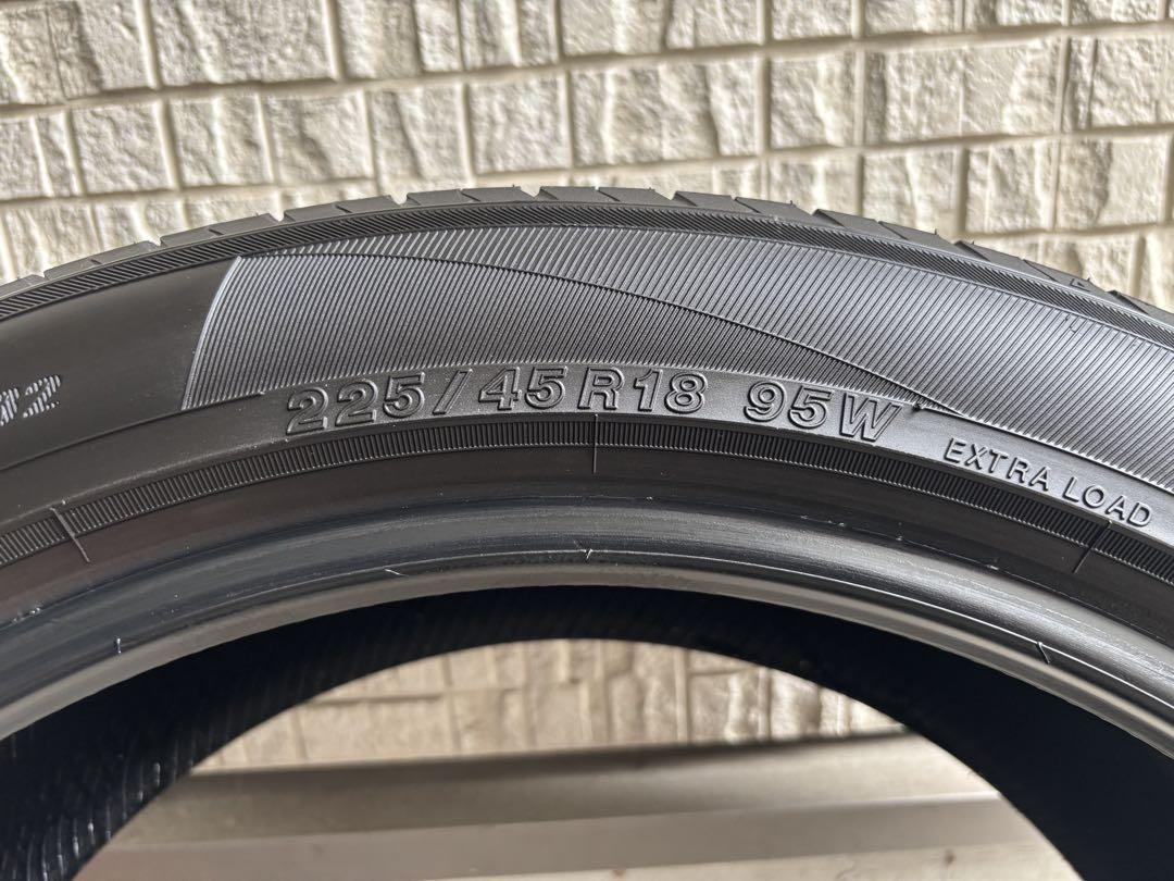【バリ溝・送料込み】225/45R18 ヨコハマ　ブルーアースES32 ２本！